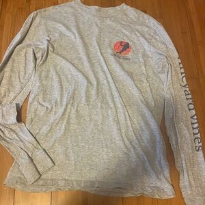 Vineyard Vines cute lacrosse longsleeve shirt size small